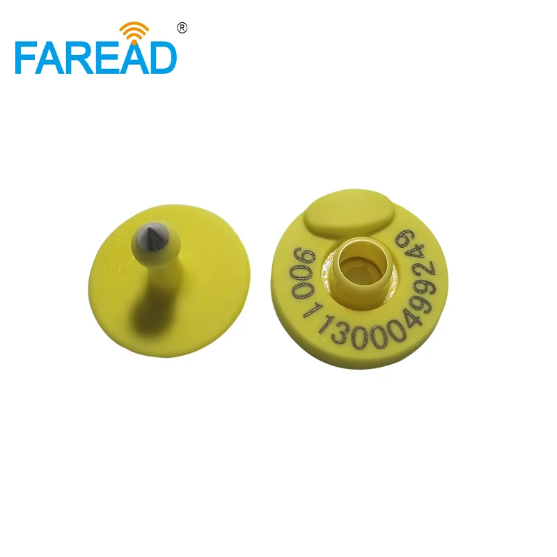 Круглые серьги с сертификатом ISO 11784/5 X10 шт животные ушные знаки для свиней коров