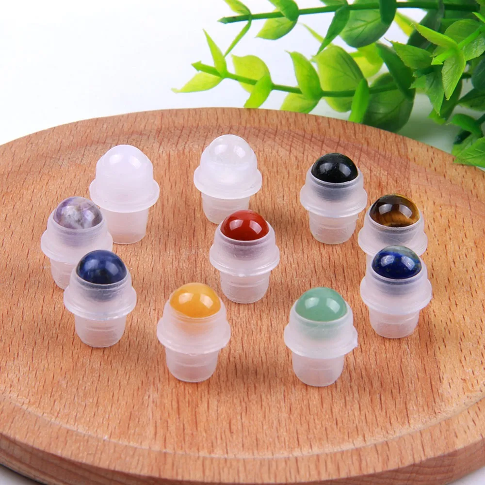 10 шт натуральные драгоценные камни рулон на многоразовые парфюмерные флаконы