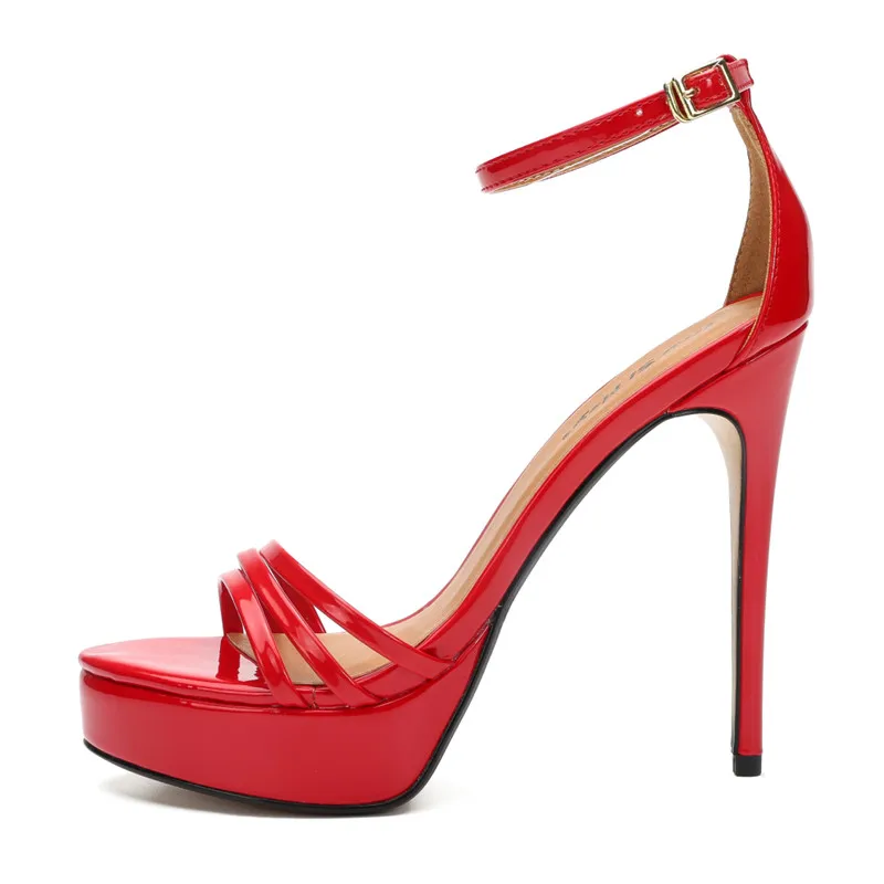 Женские босоножки на высоком каблуке 14 см шпильке 8 18 19|Боссоножки и сандалии| |