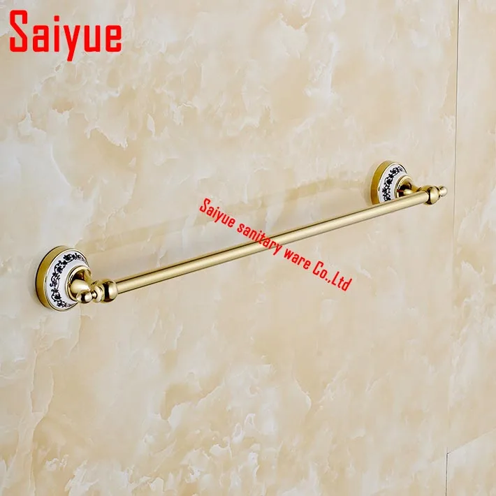 Золотой Одноместный полотенцесушитель с крюком держатель для полотенец вешалка