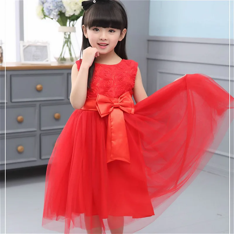 

Binhbet Princess Flower Girl Dress Summer Tutu Wedding Birthday Party Dresses for Girls Children's Costume Teenager Prom Designs