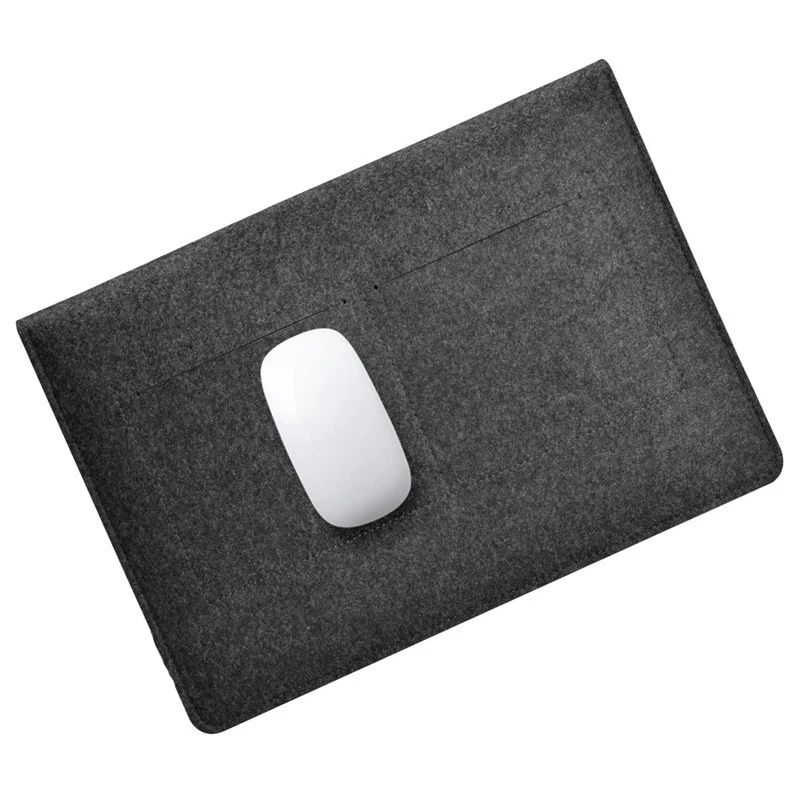 Сумка для ноутбука шерстяной войлочный рукав Macbook Pro 13 Retina 11 12 14 15 чехол Xiaomi Air 5 3 6
