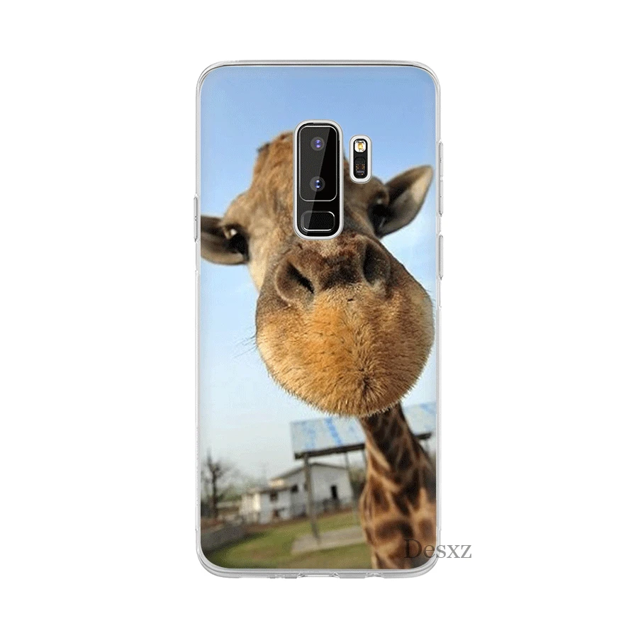 Чехол для мобильного телефона Desxz с изображением жирафа Samsung Galaxy S3 S4 S5 S6 S7 Edge S8 S9 S10