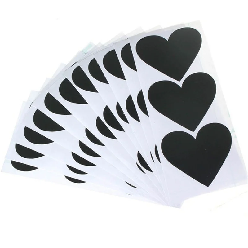 36 шт./компл. наклейка для доски с изображением сердца Стикеры ручек (Цвет: