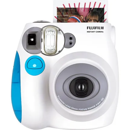 Моментальная фотокамера Fujifilm Instax Mini 7 s синий и розовый цвета бесплатная
