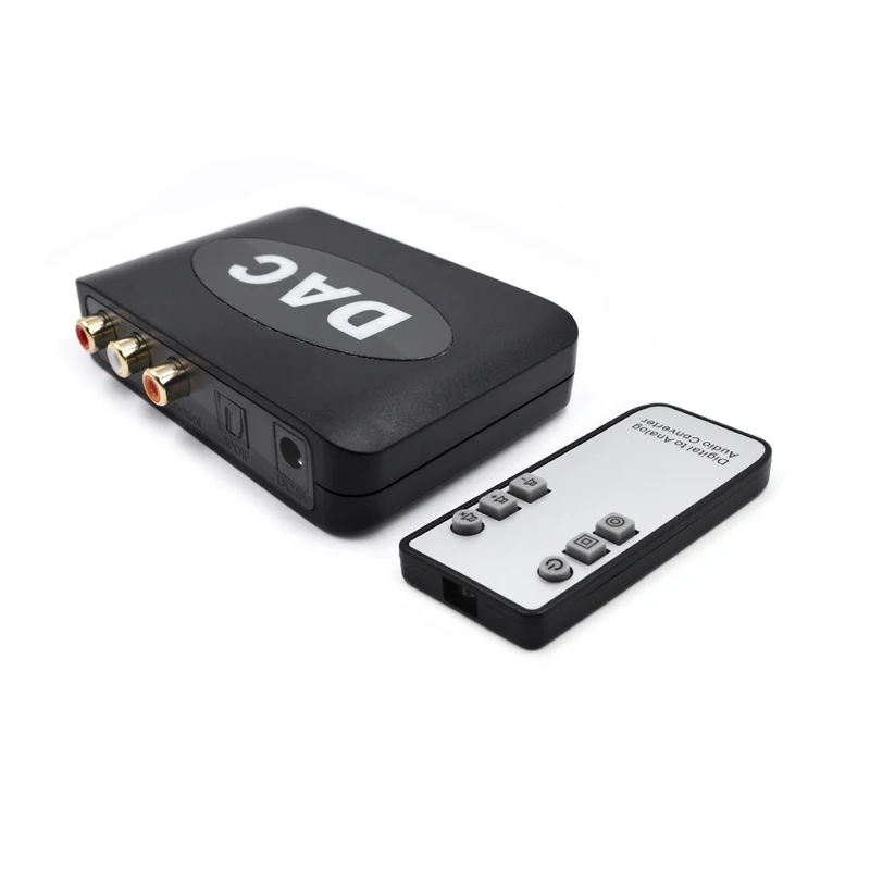 Digital To Analog Audio Converter Adapter Optical Coaxial Rca Toslink Signal Home Theater Fo |