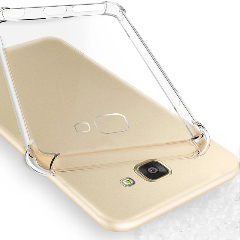Роскошный противоударный прозрачный однотонный мягкий чехол для Samsung Galaxy A9 2016