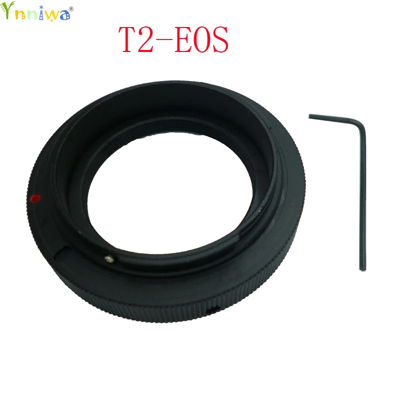 T2 T Mount to For Canon-EOS T2-EOS Ring Lens Adapter 5D 7D 50D 60D 550D 500D 600D 700D 1000D 1200D T5i T4i T3i T2i T1i | Электроника