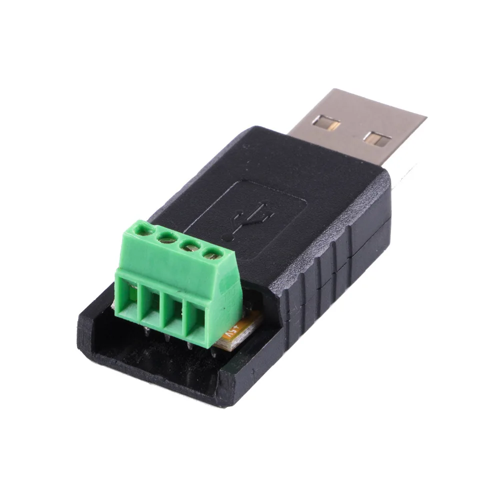 Переходник USB RS485 для 4-полюсной клеммной колодки, поддержка драйвера Ethernet FTDI для Win7/8/10/Mac/aAndroid/Mac