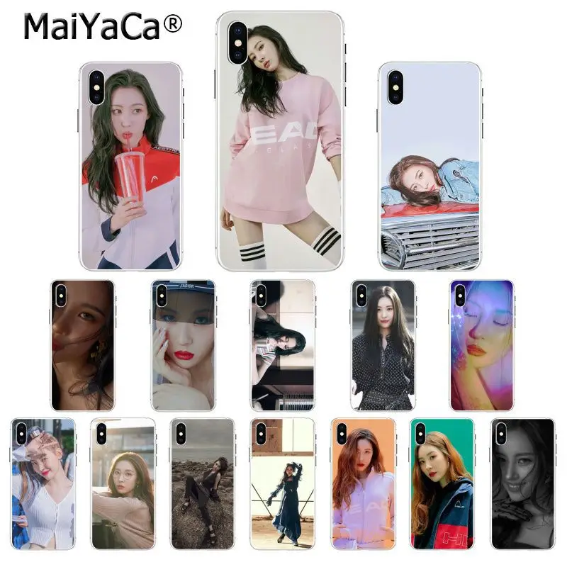 MaiYaCa Sunmi Lee Kpop девушка фото на заказ мягкий чехол для телефона Apple iPhone 8 7 6 6S Plus X XS MAX 5