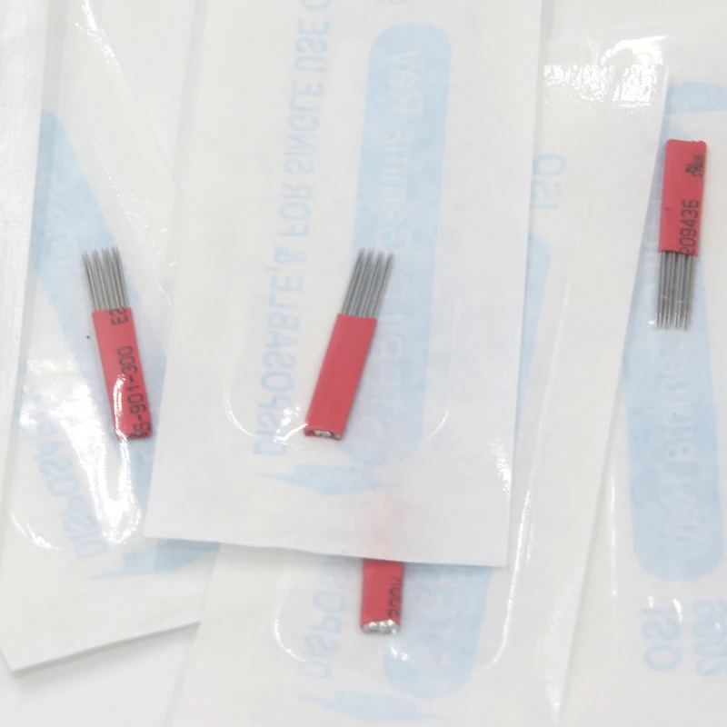 10 шт. Перманентный макияж бровей татуировки 4X3 конического зубчатого колеса