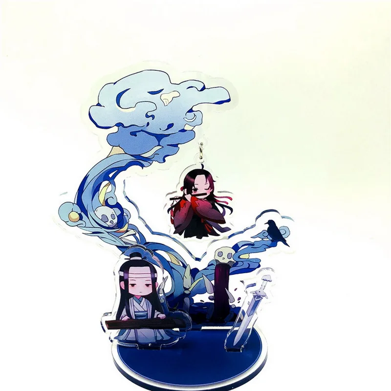 12 типов аниме Mo Dao Zu Shi акриловая фигурка Wei WuXian Lan WangJi Grandmaster Demonic Статуэтка декор для домашнего стола Series5