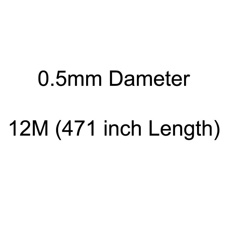 0.5mm Dameter 1 рулон, стразы, эластичный веревочный шнур, нить для DIY браслета, фурнитура для ювелирных изделий, аксессуары 0,5/0,6/0,7/0,8/1 мм - Цвет: 0.5mm Dameter