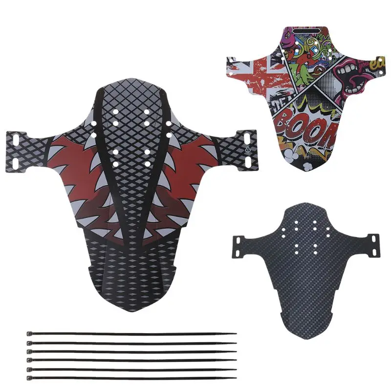 Bicycle Fender Ultrathin Front Fork Rear Simple Fenders Mud Guard Protector Fashion MTB Road Bike Parts Mudguard Accessories HM | Спорт и