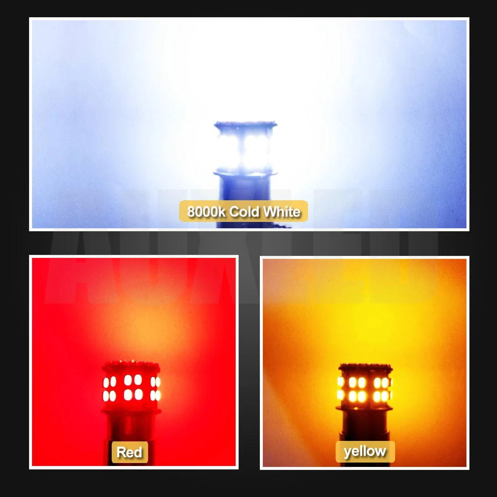 10 шт. BA15S P21W S25 1156 50 SMD 1206 DC 12 В 24 В 3020 светодио дный тормозные Парковка задние фонари резерв поворотники лампы Туман