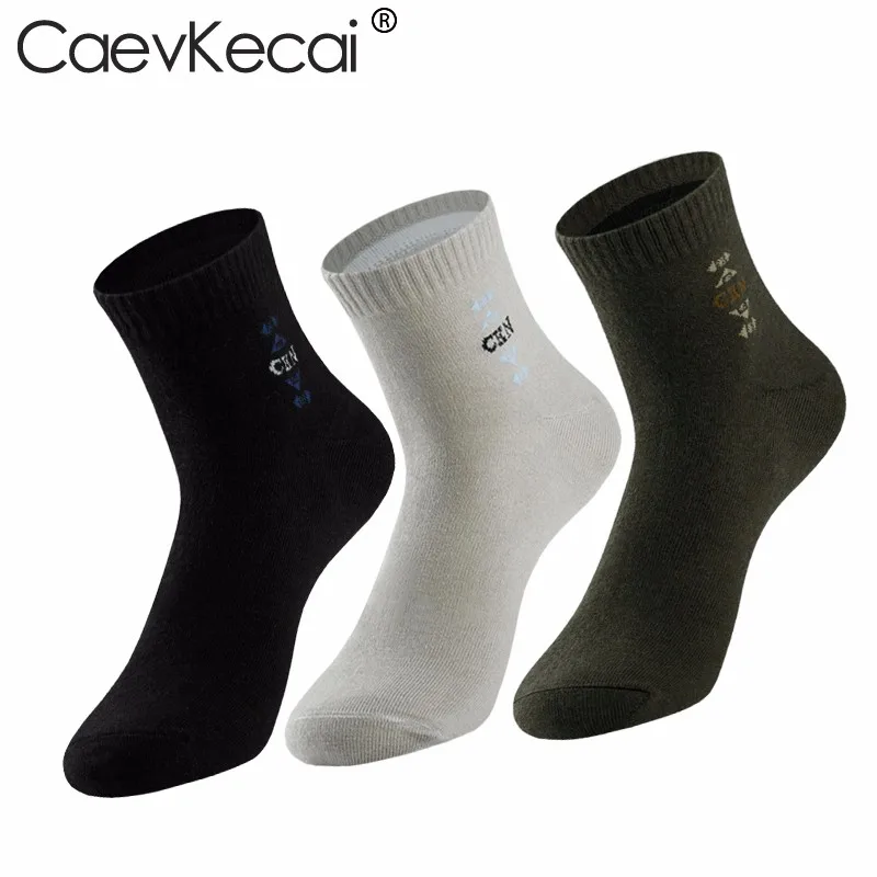 C Mix color Мужские однотонные хлопковые носки, брендовые Новые повседневные бизнес антибактериальные дезодоранты, дышащие мужские длинные носки, 3 пар/лот мужские-носки носки хлопок мужские - Цвет: C Mix color