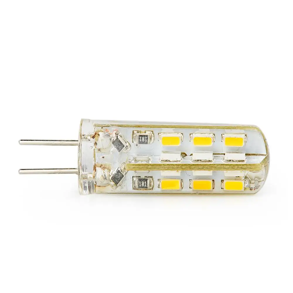 Светодиодная лампа G4 G9 5 шт./компл. 3 Вт 6 Кристальные лампы кукуруза лампочка SMD 3014
