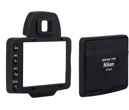 Защитная крышка для ЖК-экрана камеры и солнцезащитный козырек Nikon D7000 раздельного