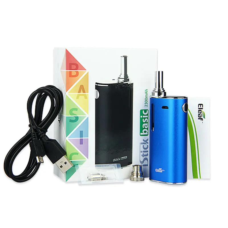 100% Original Eleaf iStick Basic Starter Kit with 2ml GS-AIR 2 Tank E-Cigarette &amp 2300mAh in-built Battery Mod Vs Pico 25 | Электроника