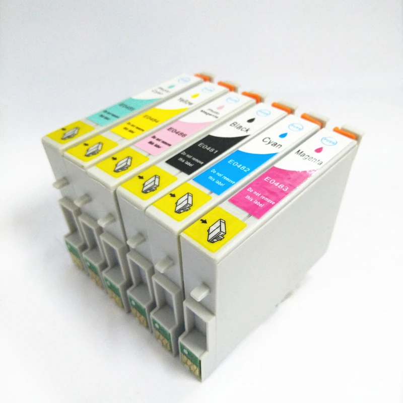 Совместимый картридж для EPSON Stylus Photo R200 R300 R340 R300M R320 RX500 RX600 RX620 RX640|Чернильные