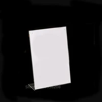 1 set europe acrylic transparent rectangle magnet photo frame sheet simple fashion picture frame plexiglass pmma board 210x297mm