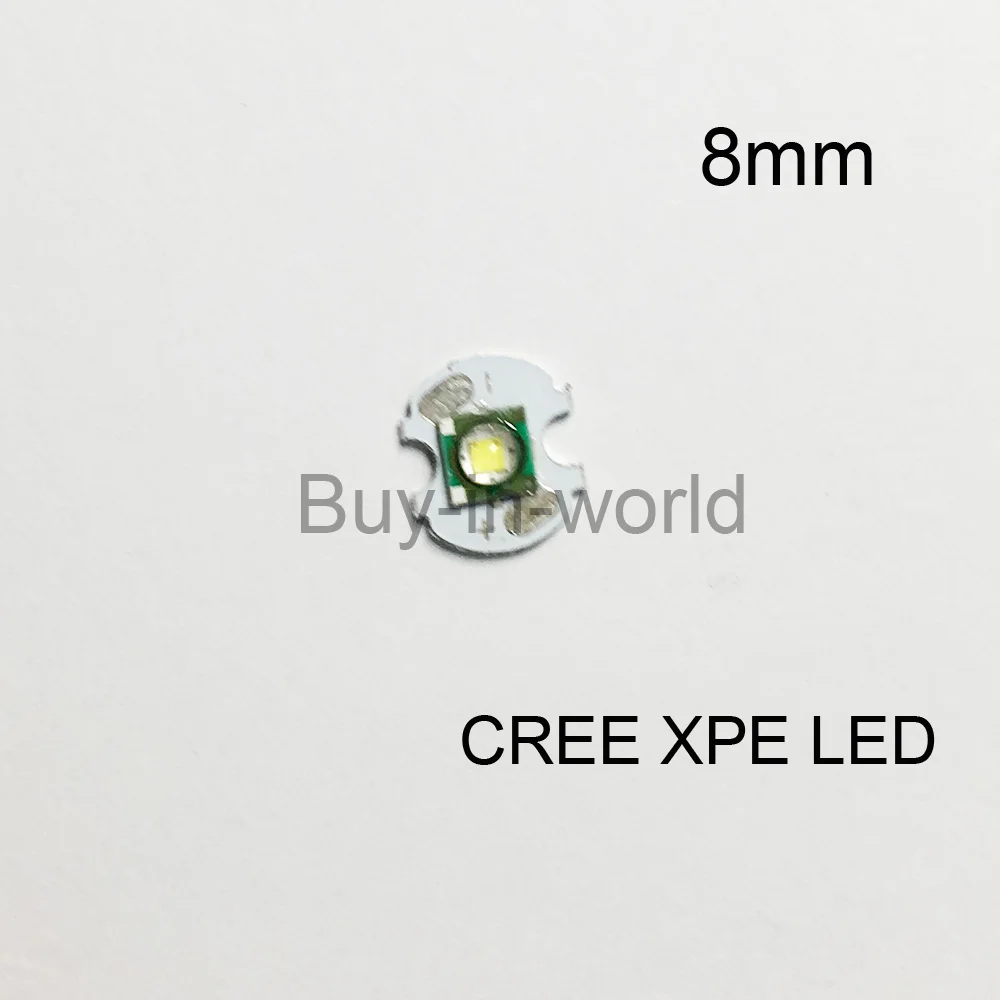 10 шт. Cree XP-E R3 1-3 Вт светодиодный излучатель диод теплый белый 3000 К естественный 6000