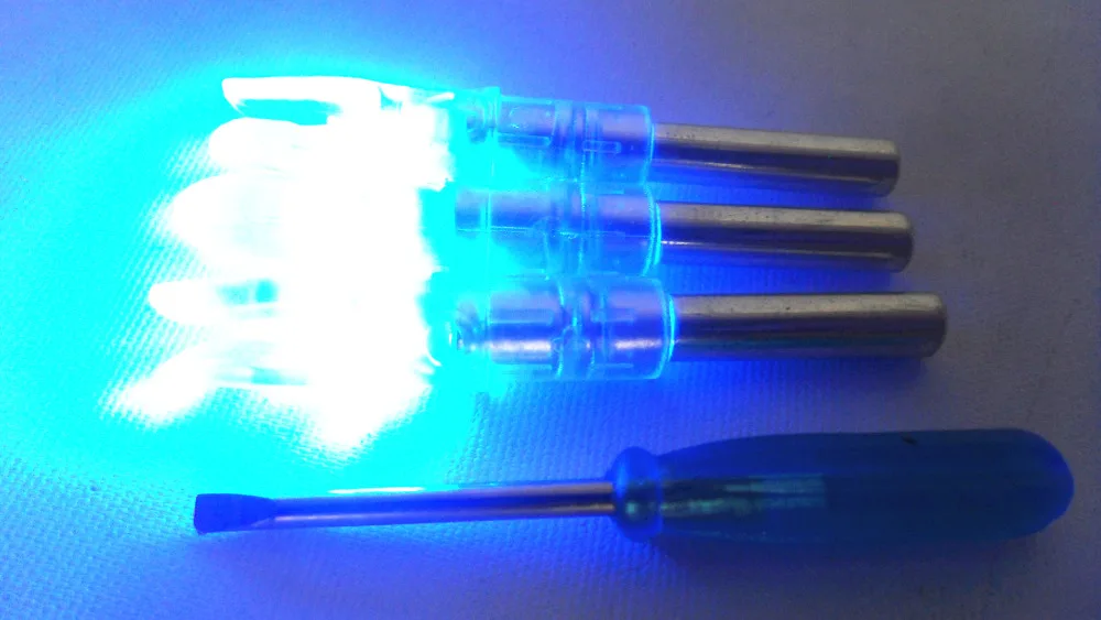 

3PCS BlueLighted Nocks Fits Nockturnal Lumenok Gold tip Carbon Express