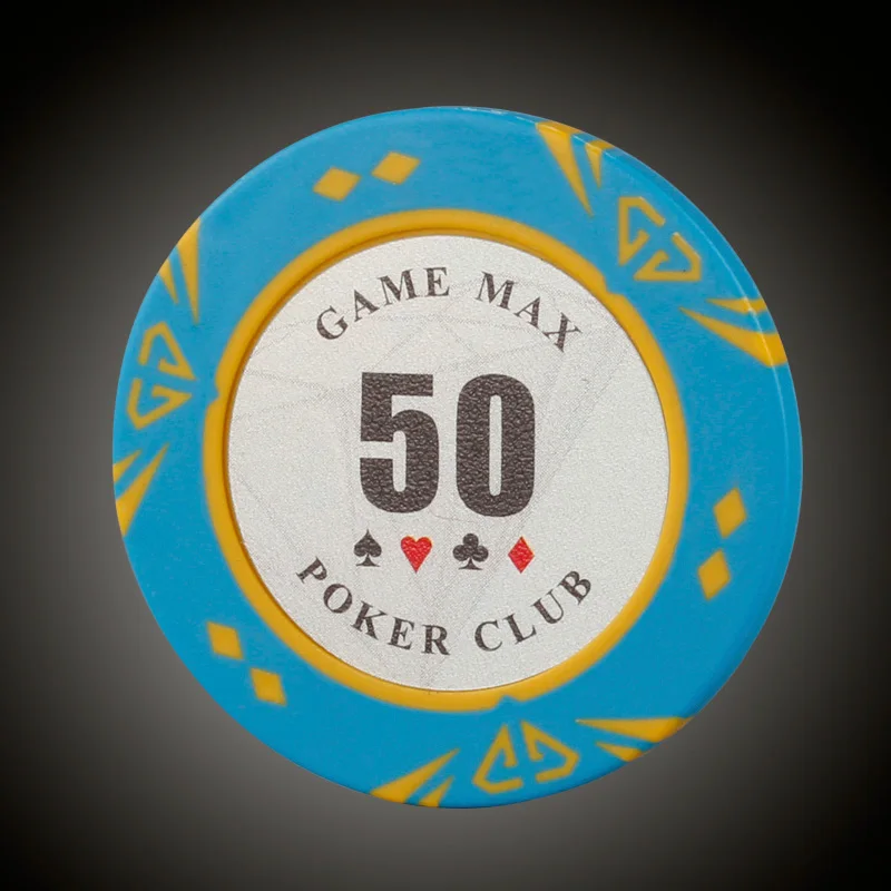 Новые 2016 алмазные покерные чипсы 14 г глина + железо ABS для казино Техасский покер