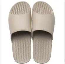 Khaki 42-43 Xiaomi mijia/домашние тапочки; женская летняя обувь; домашняя обувь для пар; Мужская обувь для дома; обувь для ванной из ЭВА с мягкой подошвой; умные сандалии для ванной - Цвет: Khaki 42-43