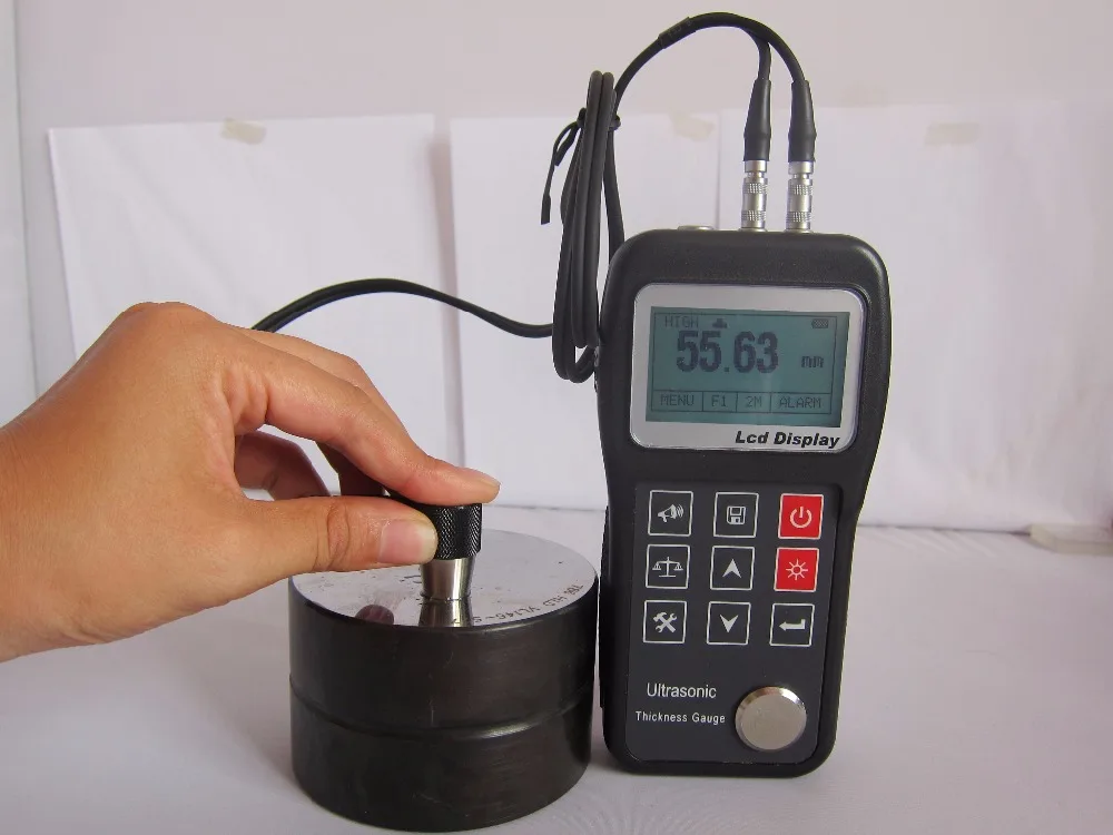 KT-320 Digital Electronic Ultrasonic Thickness Tester Test Equipment ltrasonic Gauges Probe | Инструменты