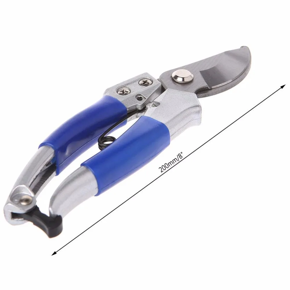 High Carbon Steel Pruning Shears 8&quot/200mm Garden Tool Grafting Cutting Pruners Gardening Scissors | Инструменты