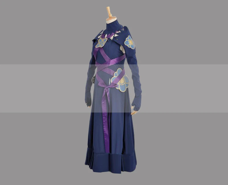 Настраиваемая эмблема огня Fates Conquest Azura Nohr версия Косплей платье костюм