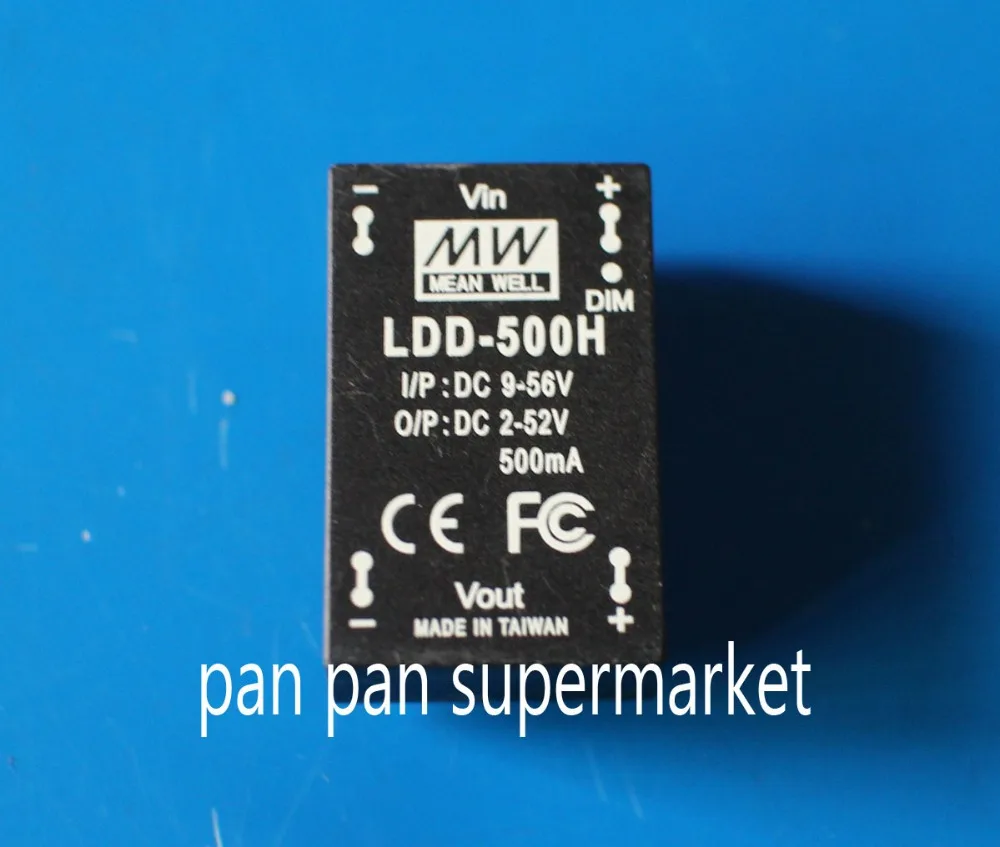 Светодиодный понижающий драйвер Meanwell LDD 350H 500H 600H 700H 1000H DC постоянного тока|meanwell