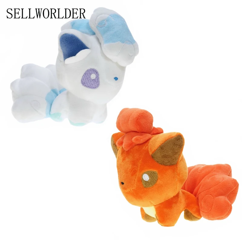 SELLWORLDER 15 см огня и льда Vulpix плюшевая игрушка Лиса | Игрушки хобби