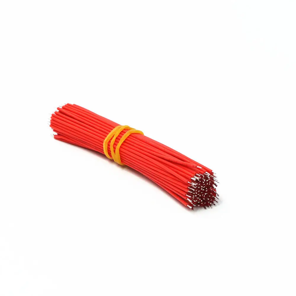UL 1007 24AWG-10/15/20 см двойной головкой Луженый кабель припоя кабель Fly перемычка