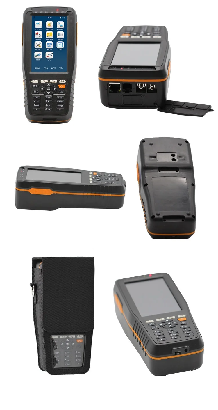 TM600P полнофункциональная версия VDSL VDSL2 тестер поддержка 35b 30a 17a ADSL WAN &amp LAN с OPM + VFL TDR