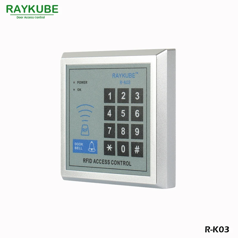 RAYKUBE комплект контроля доступа для дверей электрический замок с болтом +