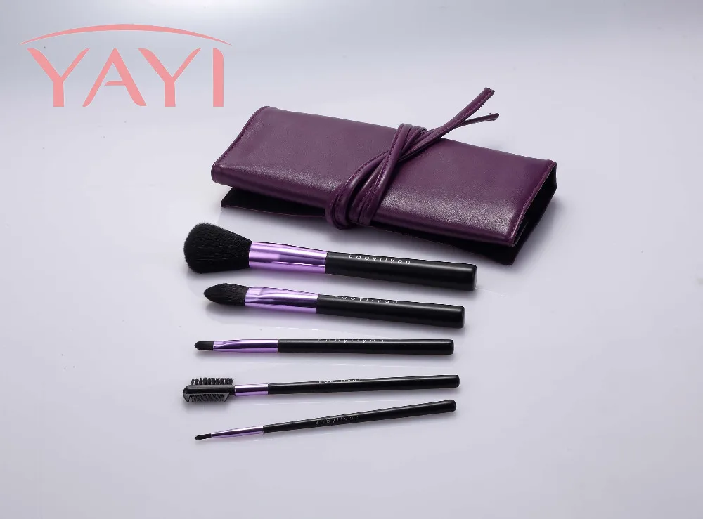

5Pcs Professional Makeup Brushes Set Makeup Brushes Kit High Quality Makeup Bag Brushes Case Kit