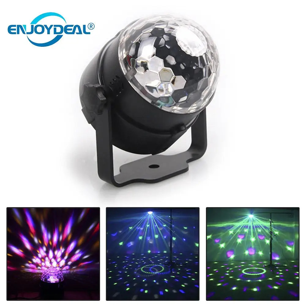 Led DJ сцена с прожекторами для дискотеки RBG шариковая сценическая лампа Звук