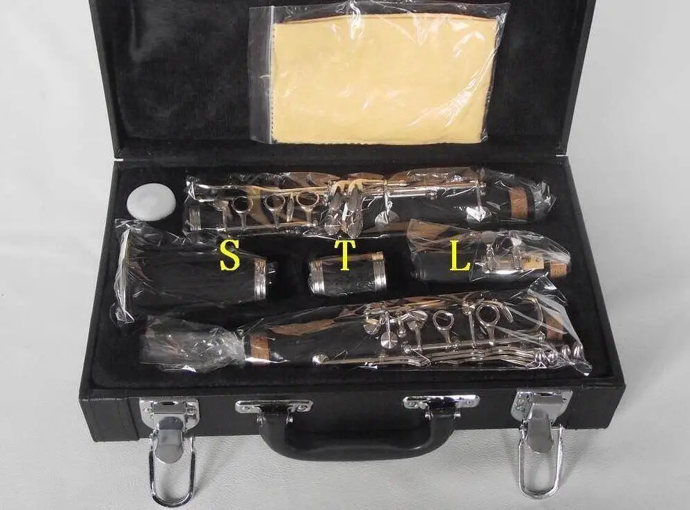 

Professional New C Key Clarinet Ebonite Good Material and Sound