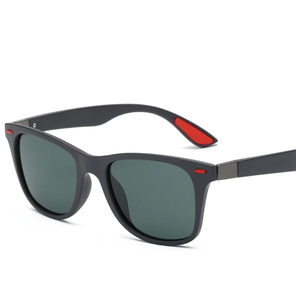 Классические квадратные поляризованные солнцезащитные очки для мужчин и женщин