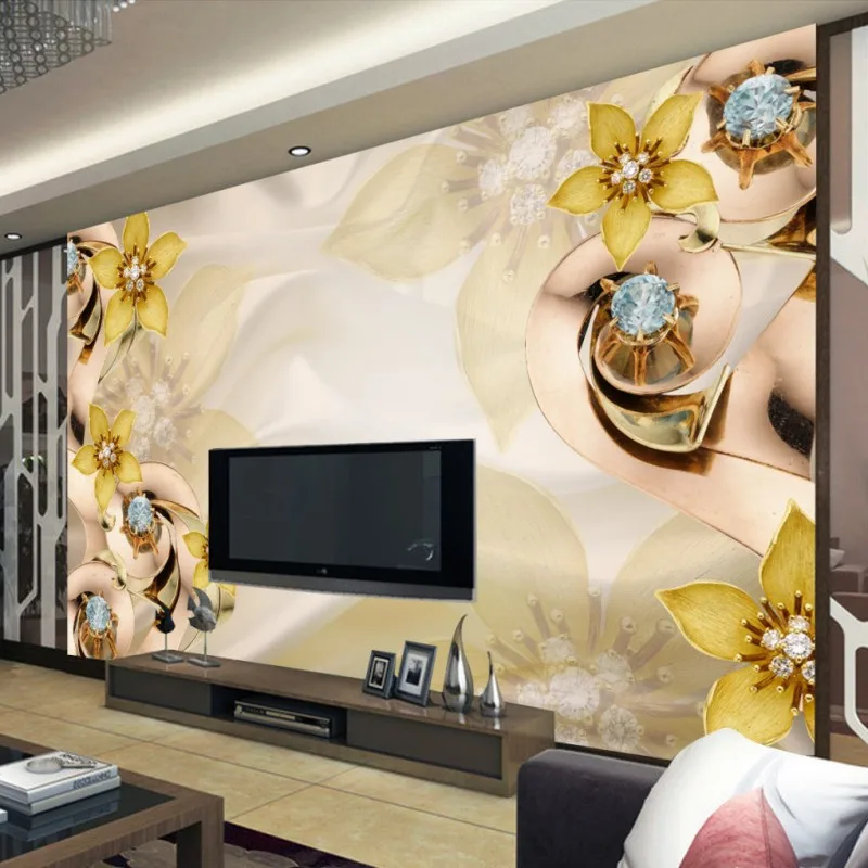 Бесплатная Доставка Европейский стиль украшения 3D стерео спальня гостиная