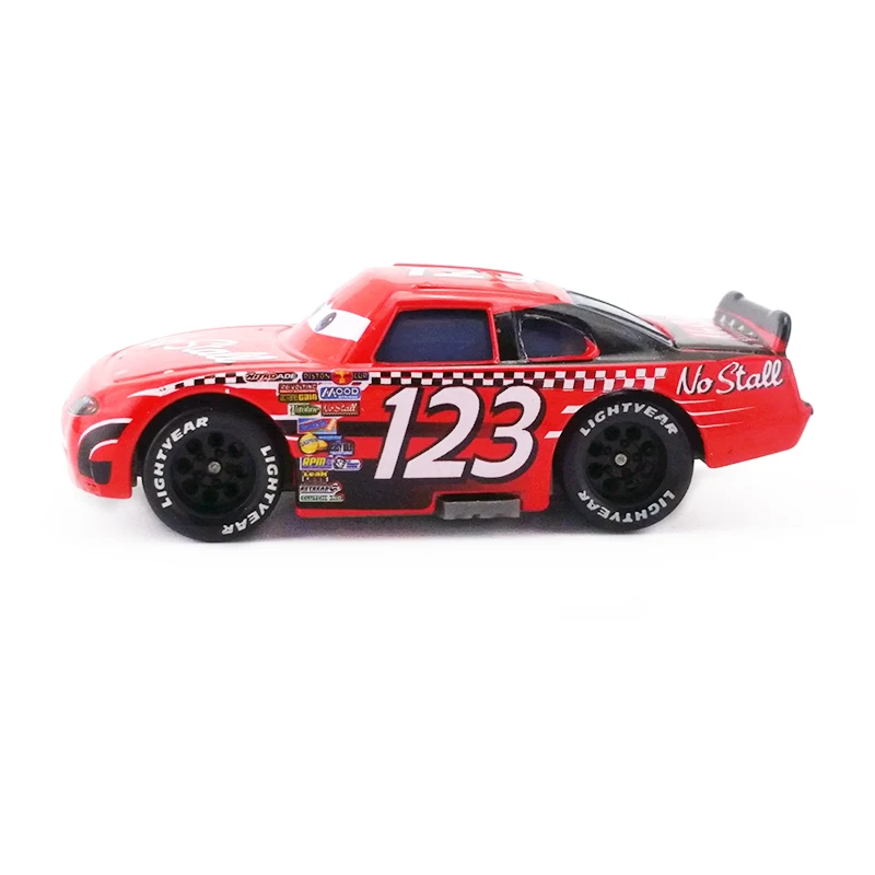 Disney Pixar Cars No.123 без лапа металл литье под давлением игрушечный автомобиль 1:55