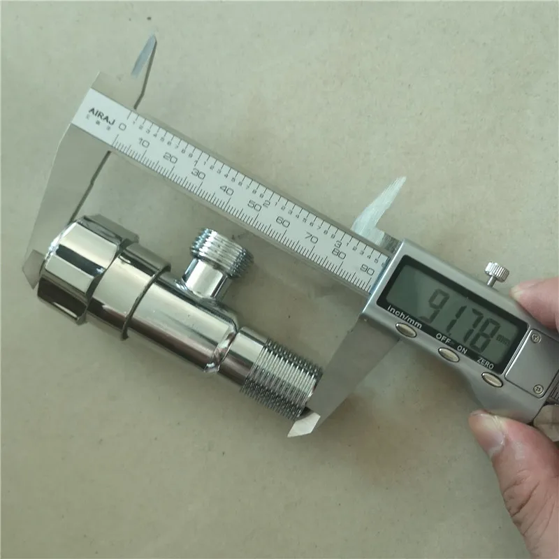 

304 stainless steel angle valve Thick explosion-proof Hot and cold universal Water stop valve 1/2 inch Triangle valve switch
