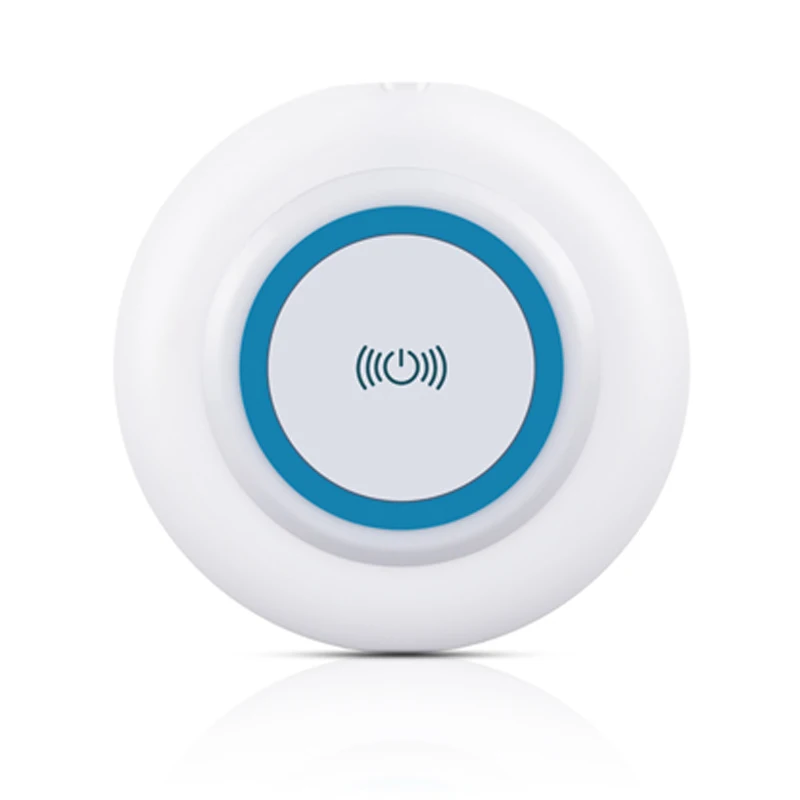 Новое круглое светодиодное Беспроводное зарядное устройство A + 2017 5 В 2 а для iphone 8