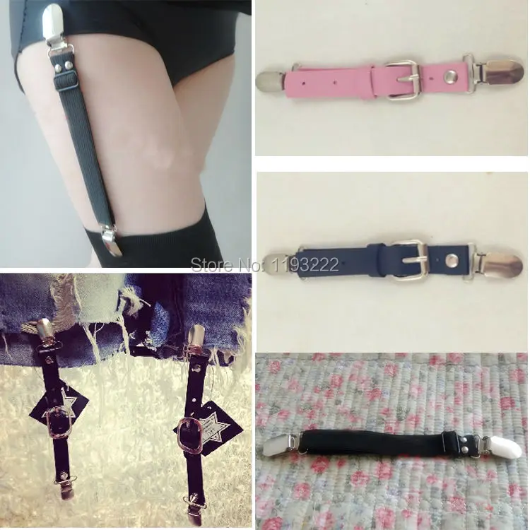 Оптовая продажа 2 шт./лот подвязки для ног из искусственной кожи ручной работы в