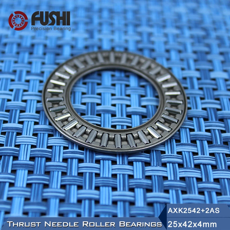 AXK2542 + 2AS Упорный игольчатый роликовый подшипник с двумя шайбами AS2542 25*42*4 мм (10 шт.)