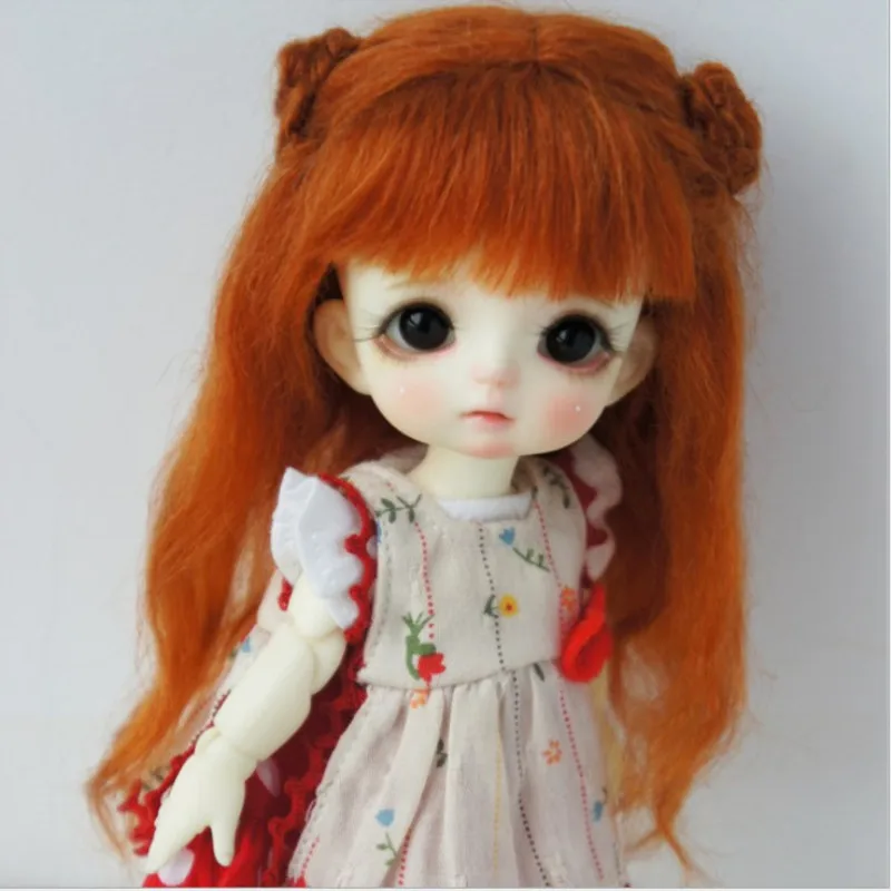

8 BJD Doll wig mohair material for 5 to 6 inch head circumference doll head