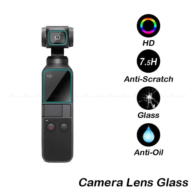 Защитная пленка для задней камеры Dji Osmo Pocket из закаленного стекла