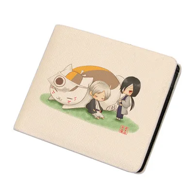 15 Natsume Yuujinchou Кошелек из искусственной кожи бренд кошелек двойного сложения кошельки - Цвет: 15